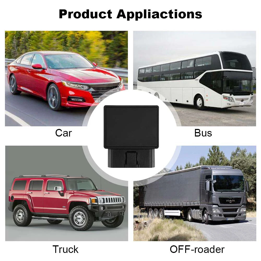 Мини GPS-Трекер OBD 2G, беспроводной, GPRS, GSM, GPS-локатор, устройство слежения GPS для автомобиля, бесплатное приложение