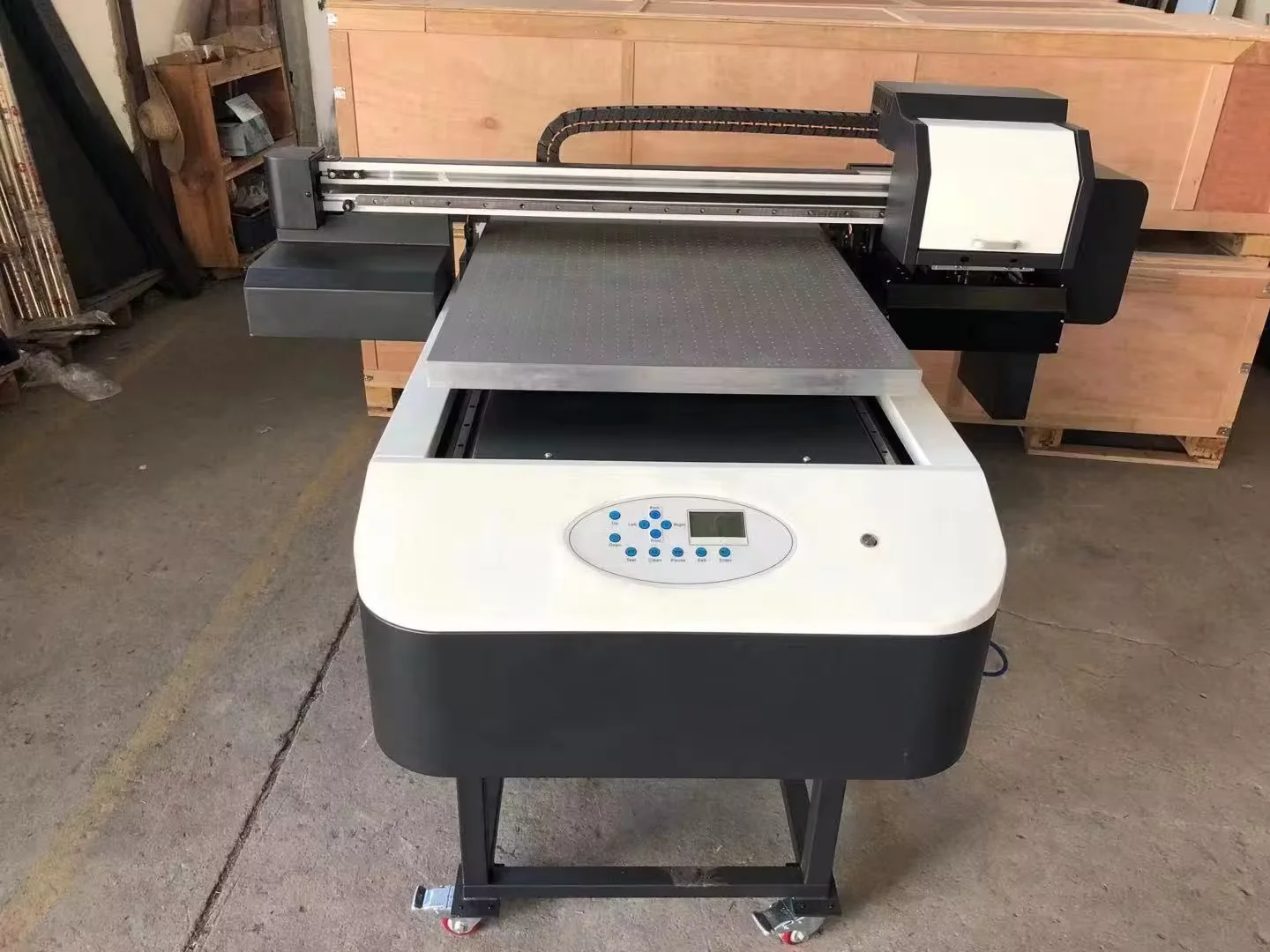 Led UV Printing Machine 2/3 XP600 I3200 Head 6090 UV Flatbed Printer for Rigid Materials Phone case Acrylic Metal Printing manufacture