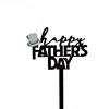 black FD color printed cake topper(8cm)