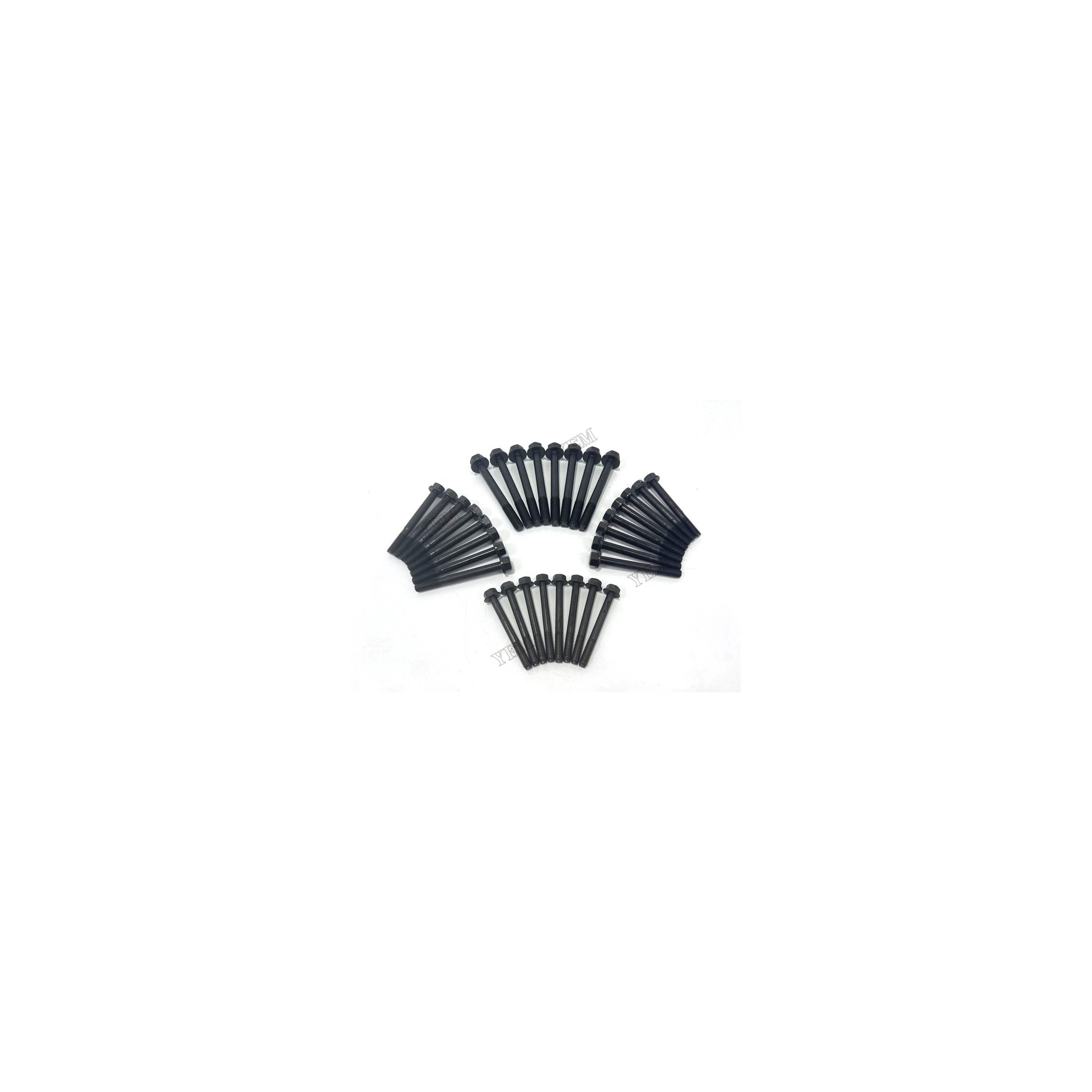Parts 4TN100 4TN100T Cylinder Head Bolt 119000-01200 Fits for Yanmar Cylinder Head Screw Heavy Equipment Engine Parts