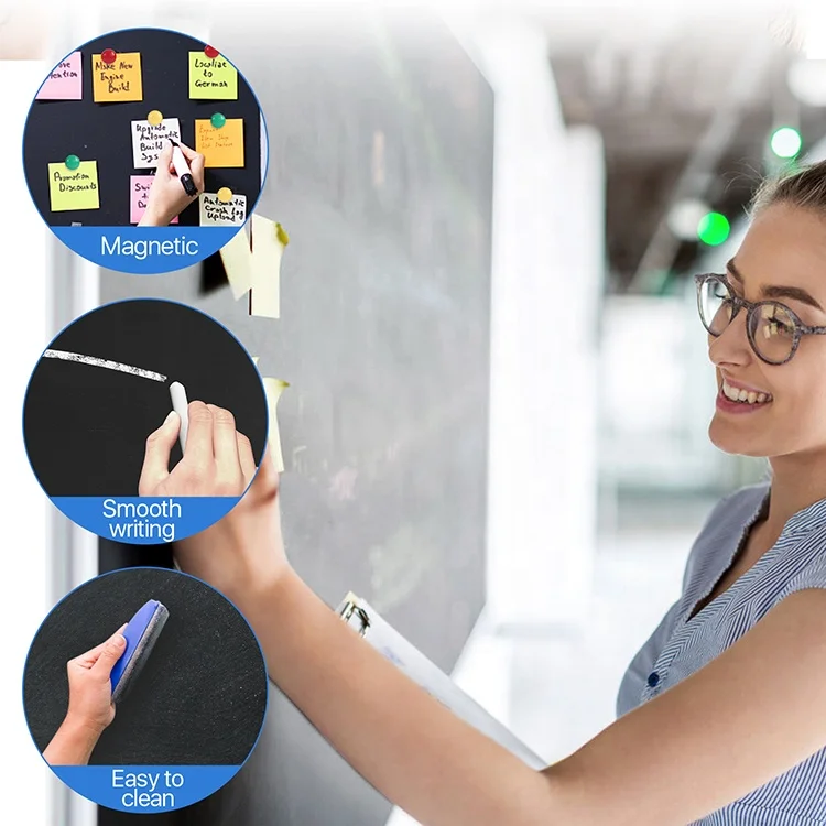 Office School Classroom Supplies Aluminium Frame Standard Size Wall