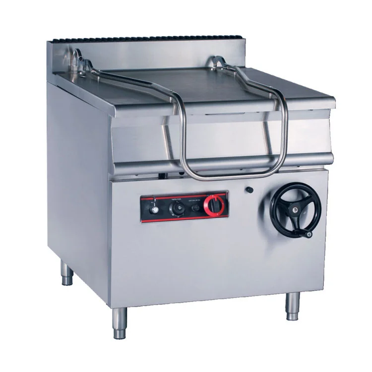 AIRA 80L Gas Tilting Bratt Pan - Efficient Hotel Equipment