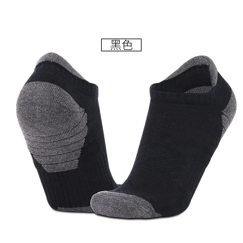 JL-10271 готово к отправке спортивный дизайн подходит для нескользящих носочков оптовая торговля дешевые хлопковые мужские носки впитывающие низкие носки до лодыжки