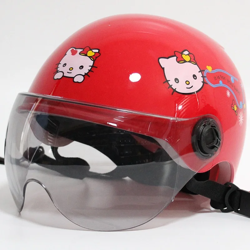 Funny Cartoon Kids Bike Helmet Safe Adjustable Design