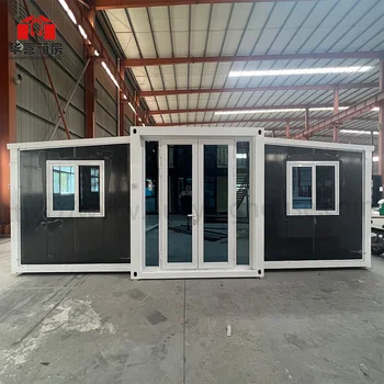 20FT Modular Container House Chinese Prefabricated Steel Residence Expandable 40 FT Extendable Home