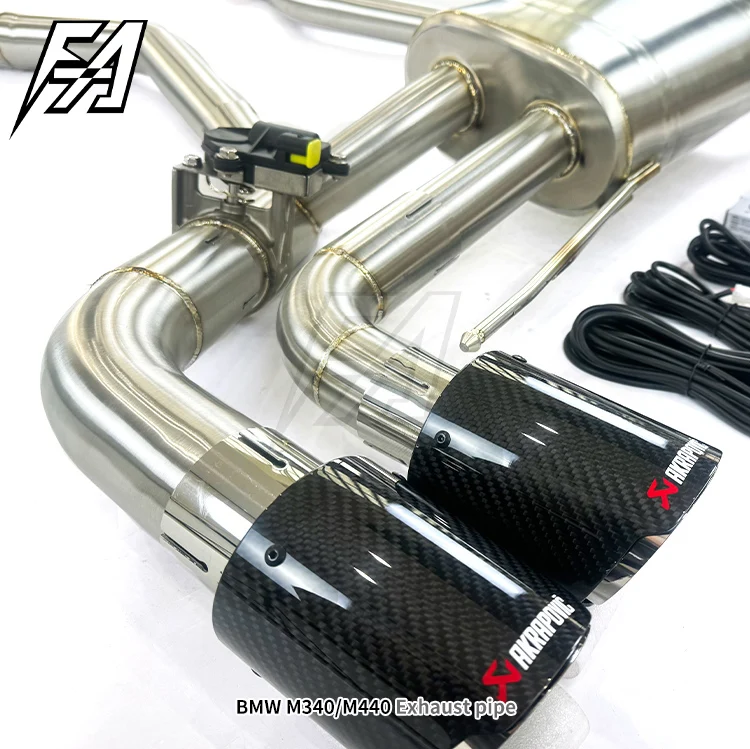 M340 Back FAMOSI Cat Back Exhaust for BMW M340i/m340/m440i G20 3.0T