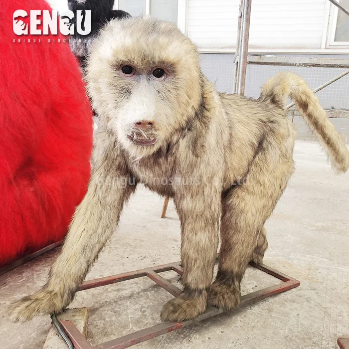 Realistic Animatronic Animals Handmade Monkey Models