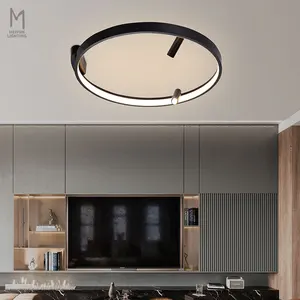 MEIYUN New Design Modern Black Smart Bedroom LED Ceiling Lamp