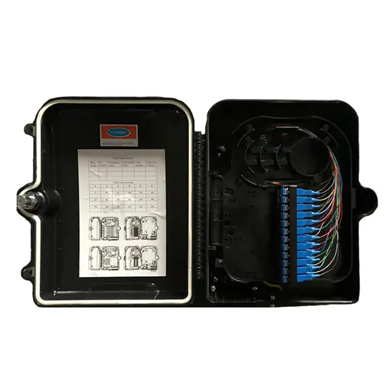 2 4 8 12 Core Ftth Fiber Optic Access Terminal Junction Box Splitter Price Equipment 4 Port Distribution Box  Model