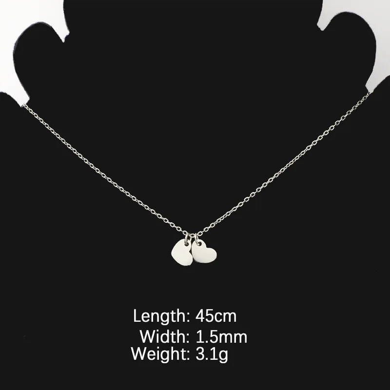 Hearts Pendant Necklace