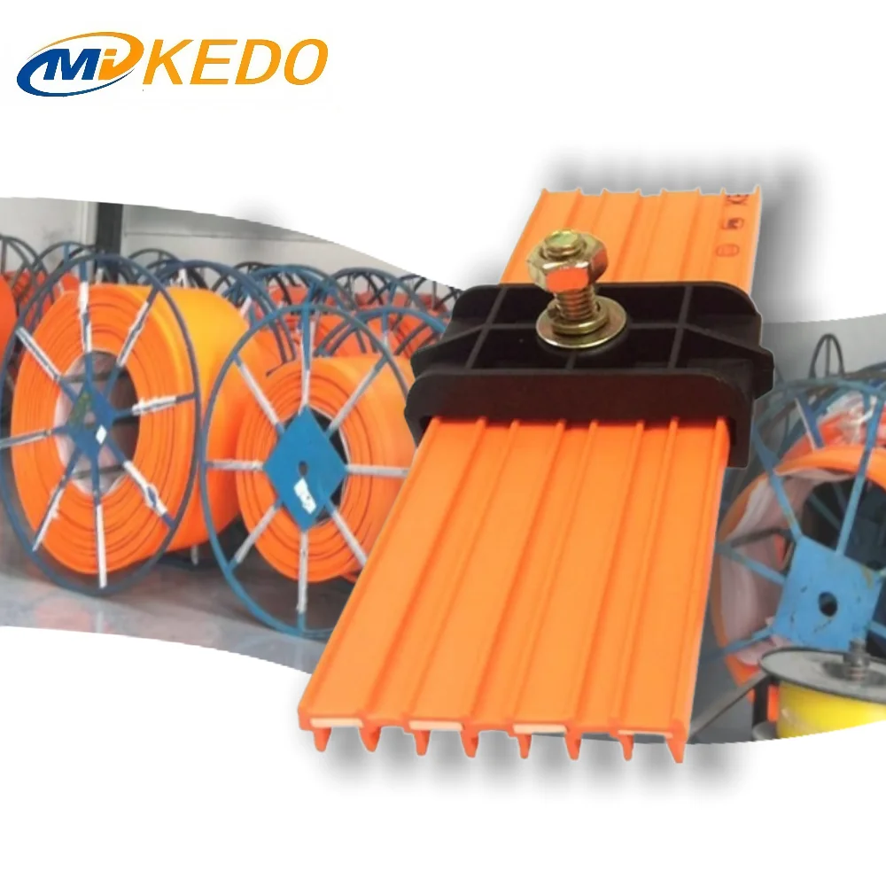 4P30A Seamless Trolley Line Busbar Current Collector  Continuous Jointless Safe Electric Rail