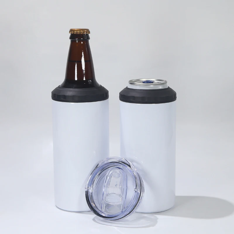 Dropship US Warehouse 4 In 1 16oz Can Cooler Skinny Straight Stainless  Steel Blanks Sublimation Can Cooler For Keeping Drinking Cold 25PCS/Case to  Sell Online at a Lower Price