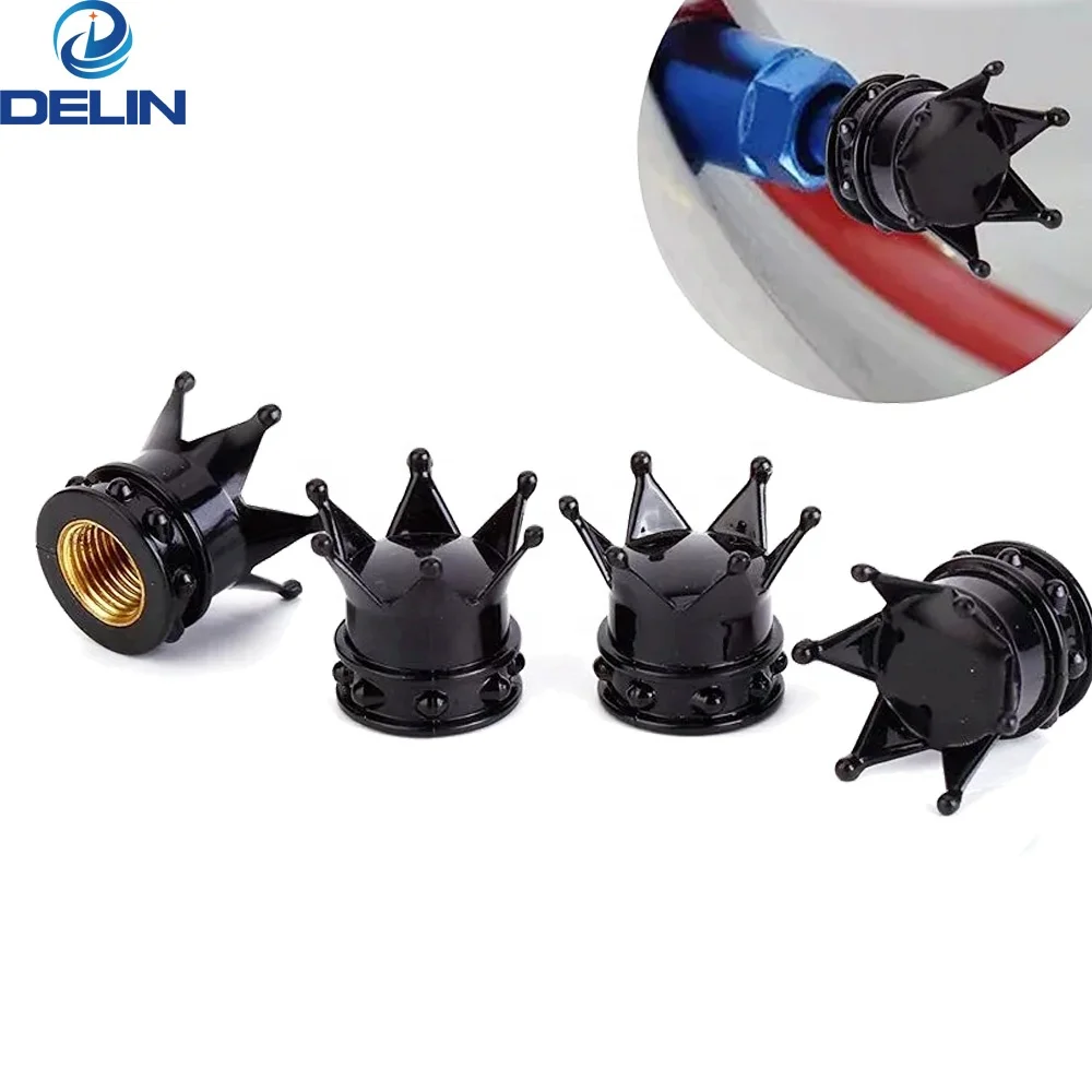 Marcraft Tappi Antipolvere Universali Per Valvole Pneumatici In Alluminio, Motivo Granate, Multicolore, Confezione Da 4, Per - Foto 10