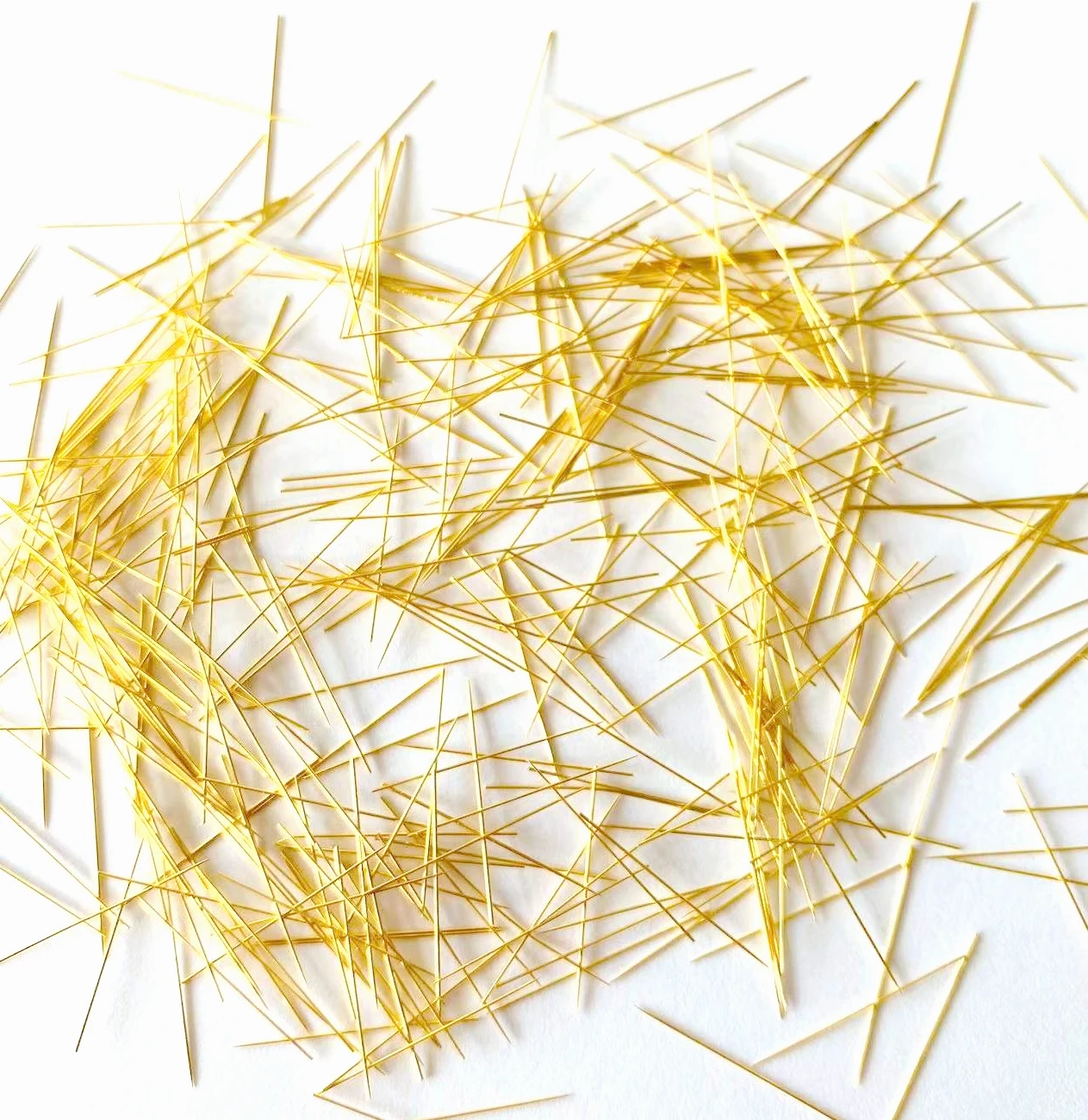 Супертонкая Золотая микроигла для красоты, 0,25*19,2 мм