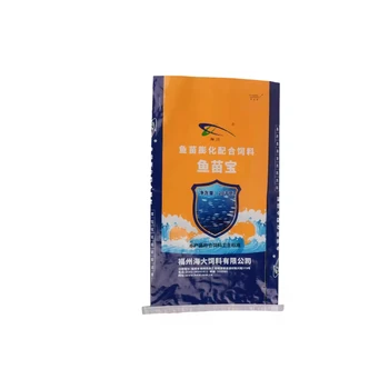 Wholesale animal nutrition packing bag 20kg fish meal  PP Woven Printed Plastic Packaging Bags with PE Liner