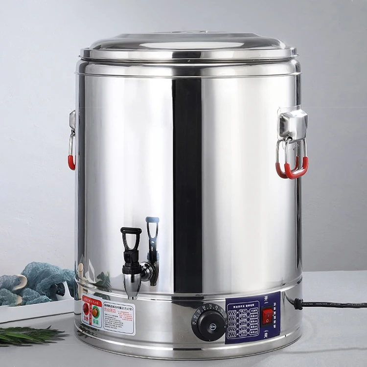 Stainless Steel Large-Capacity Insulation Barrel, Stainless Steel Hot Water  Dispenser, Very Suitable for Home Brewing Electric Hot Water Barrel,80L