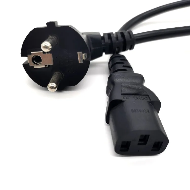 3 Pin Plug KC Approved AC Power Cord 16A 250V without Grounding Hole H05VV-F 3X1.0mm Korea Power Cord
