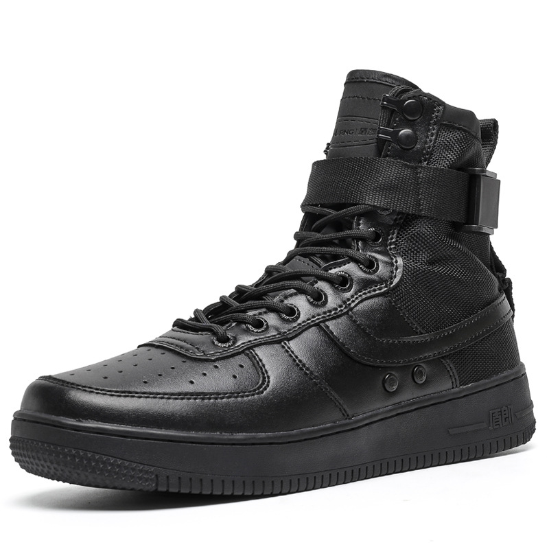 Мужская Уличная обувь и ботинки, высокие сверхлегкие боевые ботинки