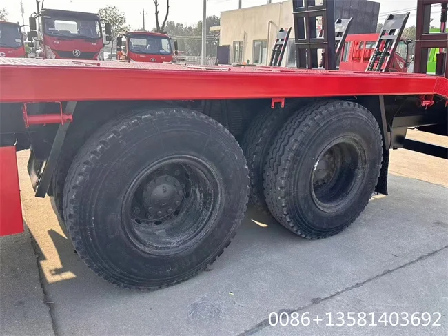 Factory 20ton 25ton Self Loading Flatbed Truck Custom Flatbed Tow Trucks Sale in China