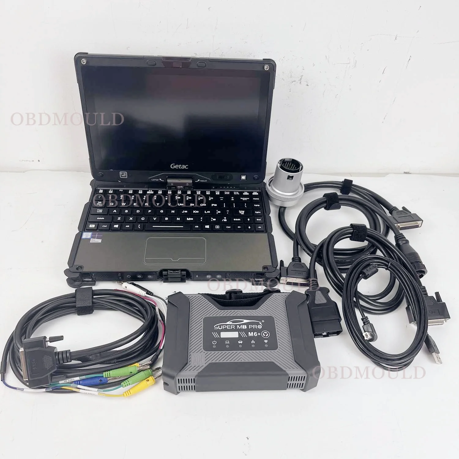 Super MB Pro M6 Plus M6plus for Benz Car Truck Diagnosis Tool Super MB PRO M6+ Add NEW ForBMW M6 Plus DOIP WiFi Update