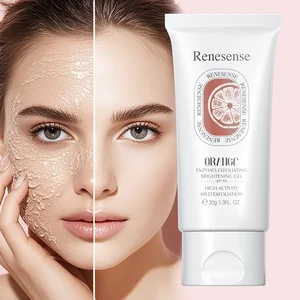 Renesense Orange Exfoliating Gel 50ml Promotion Brightening Gel with Collagen and Vitamin Quickly Removes Exfoliates Melanin