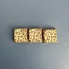 Yellow leopard print