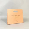 Bolsa de regalo de lujo con logo en foil, bolsa de compras, bolsa de papel de cartón