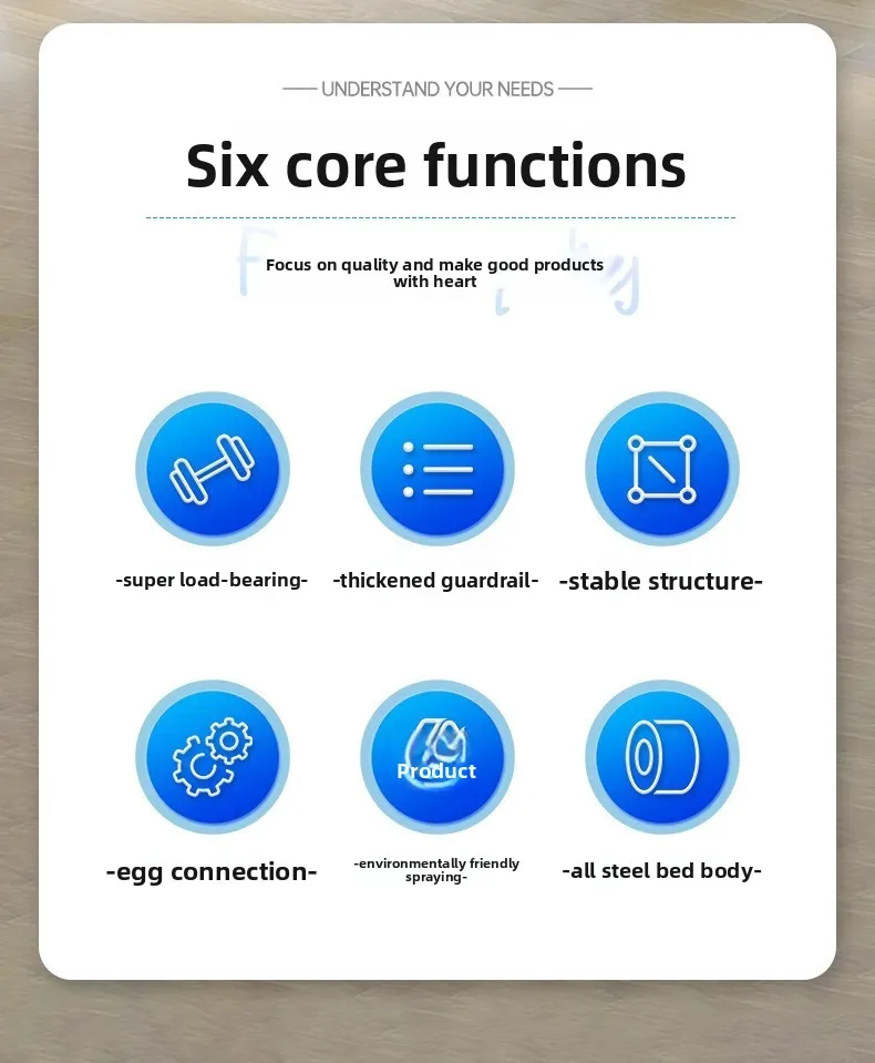 product hot selling luxury dormitory iron bed ladder durable simple double bunk staff modern design style metal frame school furniture-2