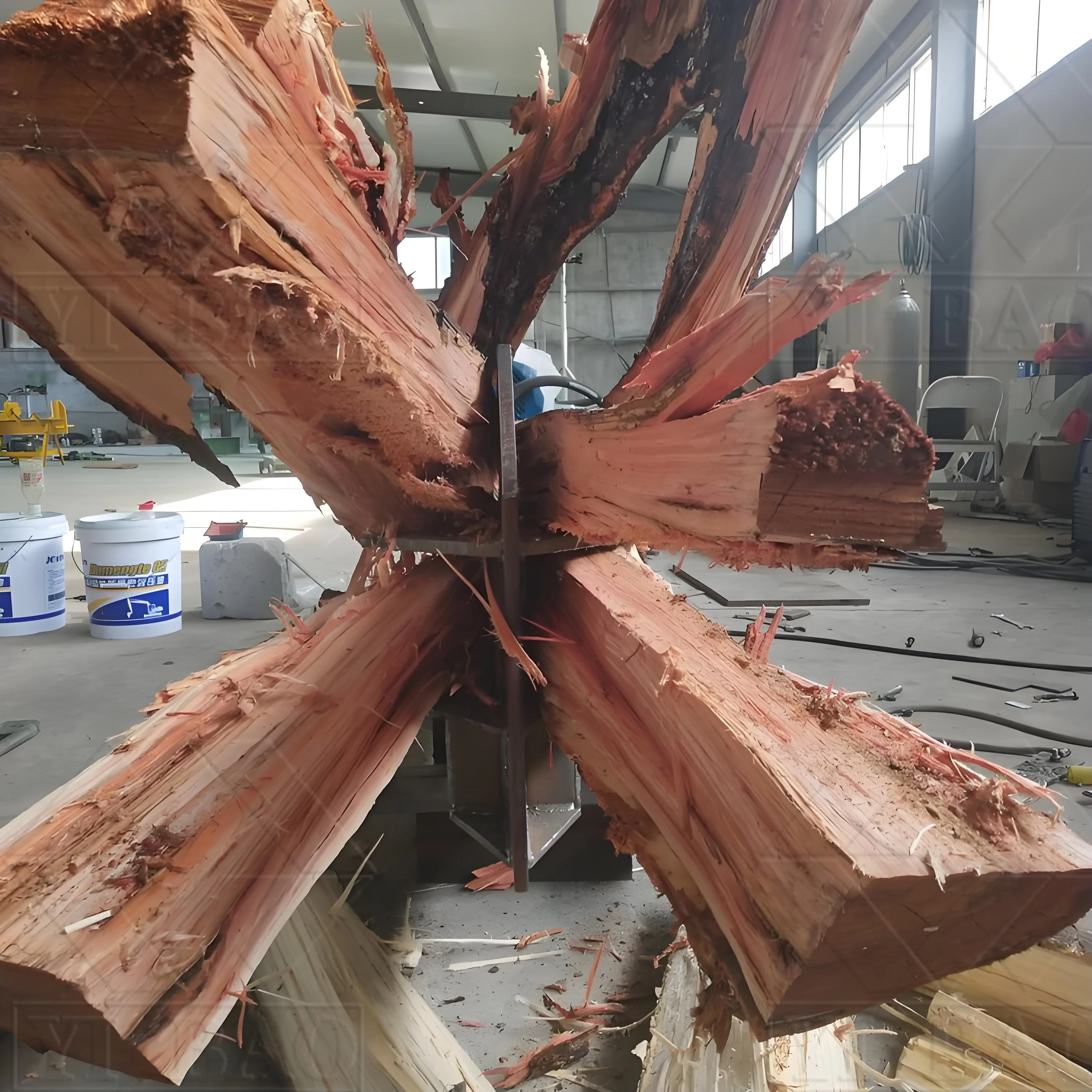 Electric Wood Cutter Splitter Hand Machine with Competitive Price Durable Log Splitter Featuring Essential Gear Component