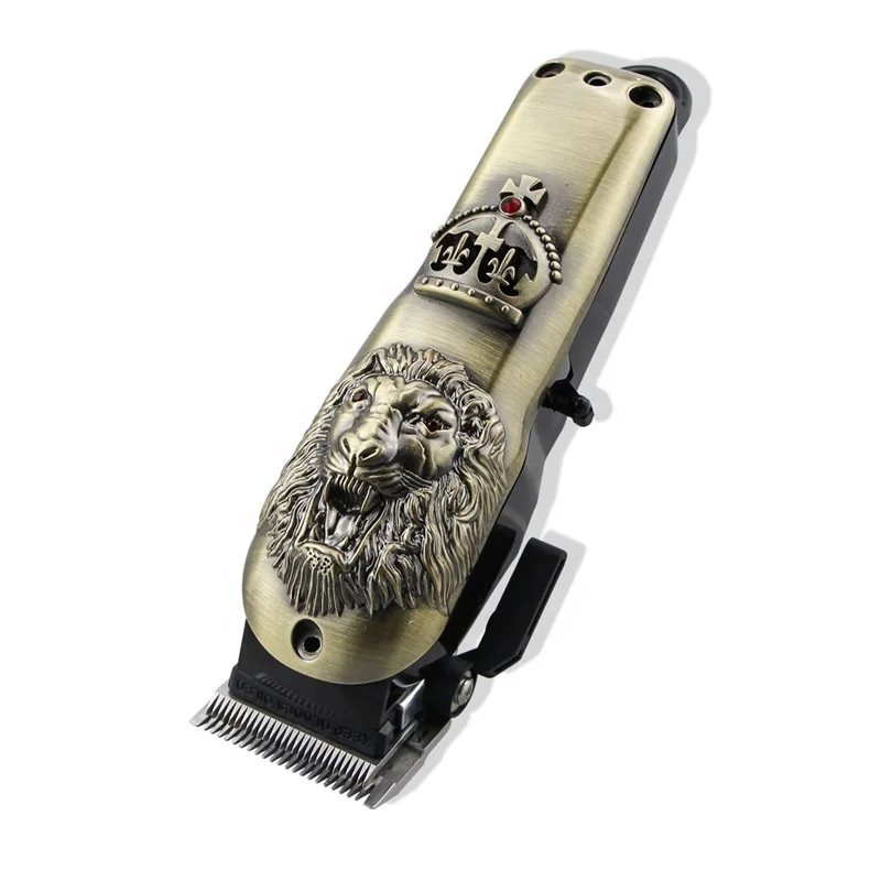3d Lion Skull Zinc Alloy Hair Clipper Cover For 8148/8591 & Oem