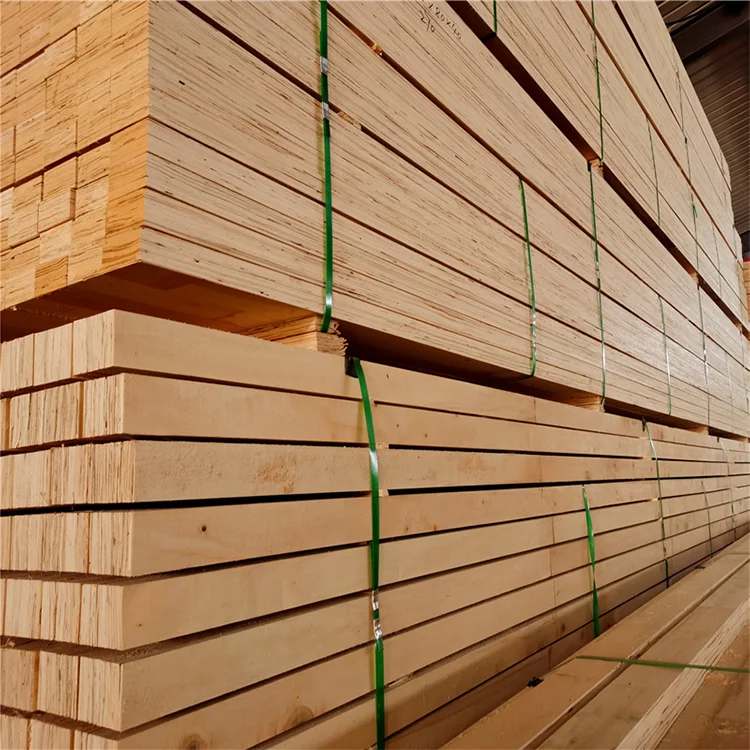Lvl Beams Laminated Veneer Lumber For Construction Outdoor Structural