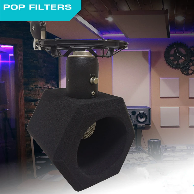 PF8マイクアコースティックフィルターアイソレータースタジオマイク