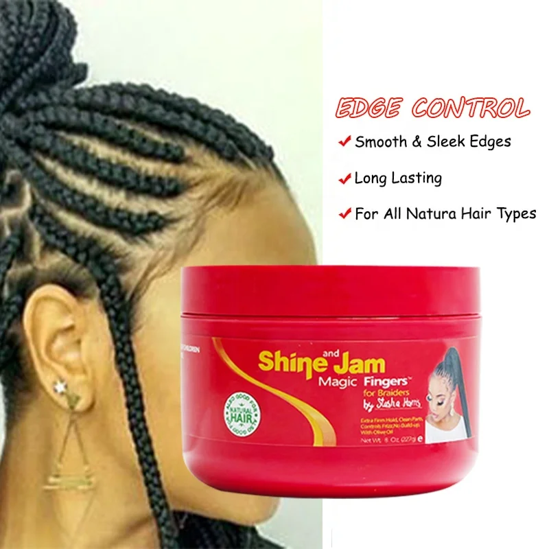 Twist Loc Gel Shine And Jam Gel 4c Extra Firm Hold Edge Control Shining