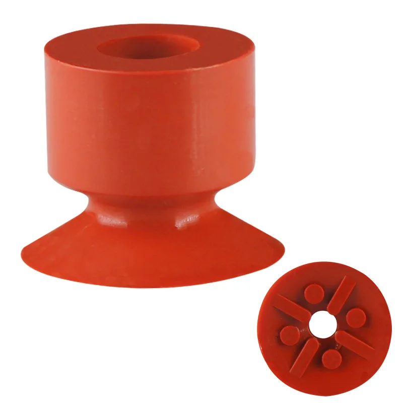 KD Series Industrial Open Bag Suction Cup, KD-15 KD-20 High-precision Silicone Suction Nozzle, Professional Vacuum Gripper for Soft Film Packaging Bag Opening