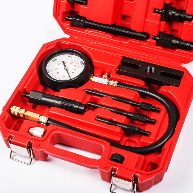AUTOTOP Auto Tester Tools diesel Engine Compression Tester Set for Truck