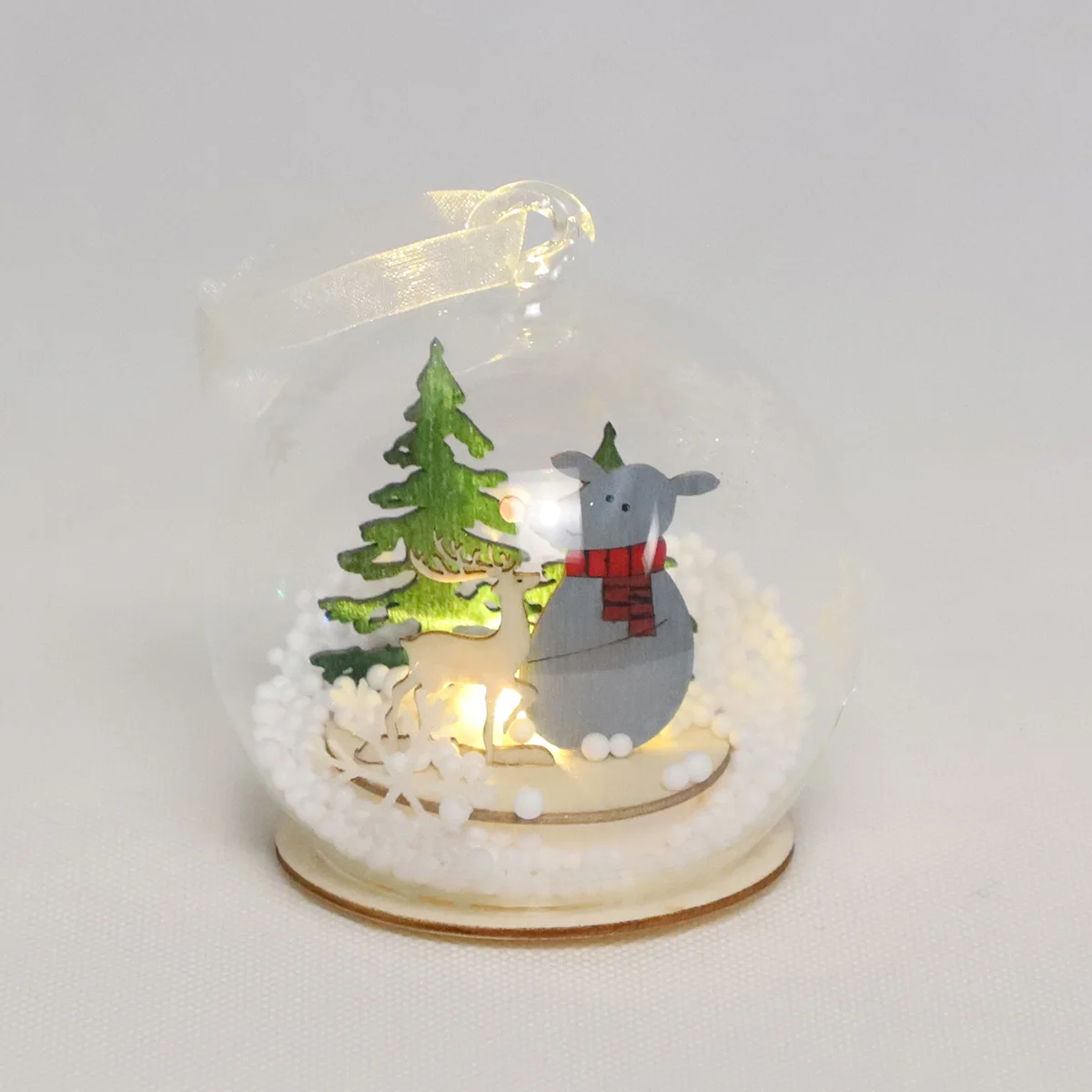 home decoration christmas led christmas tree baubles set christmas tree glass baubles