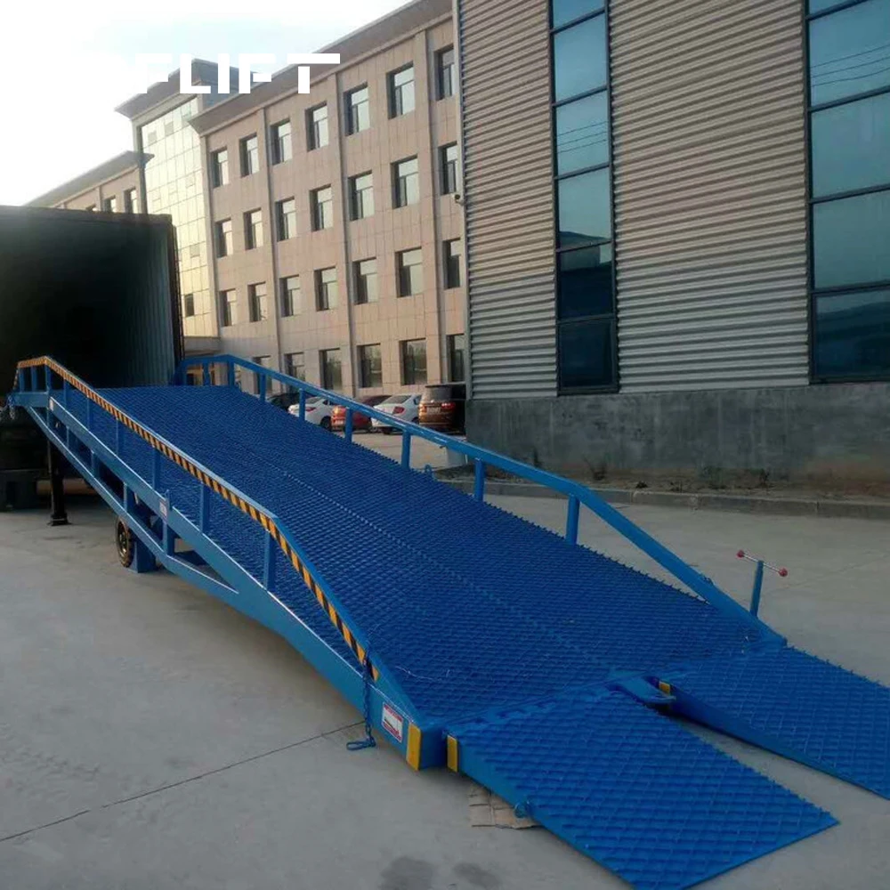 DFLIFT Factory Mobile Loading Container Ramp 10000kg