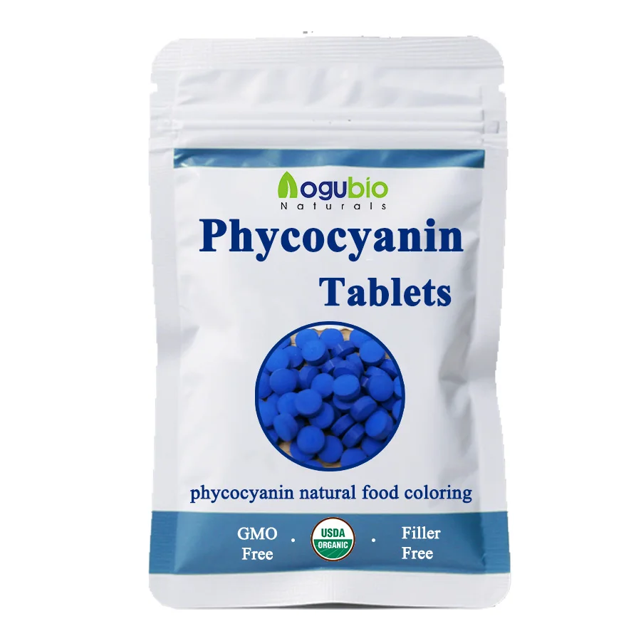 Organic Spirulina Extract Phycocyanin Pills - 1kg Blue Spirulina