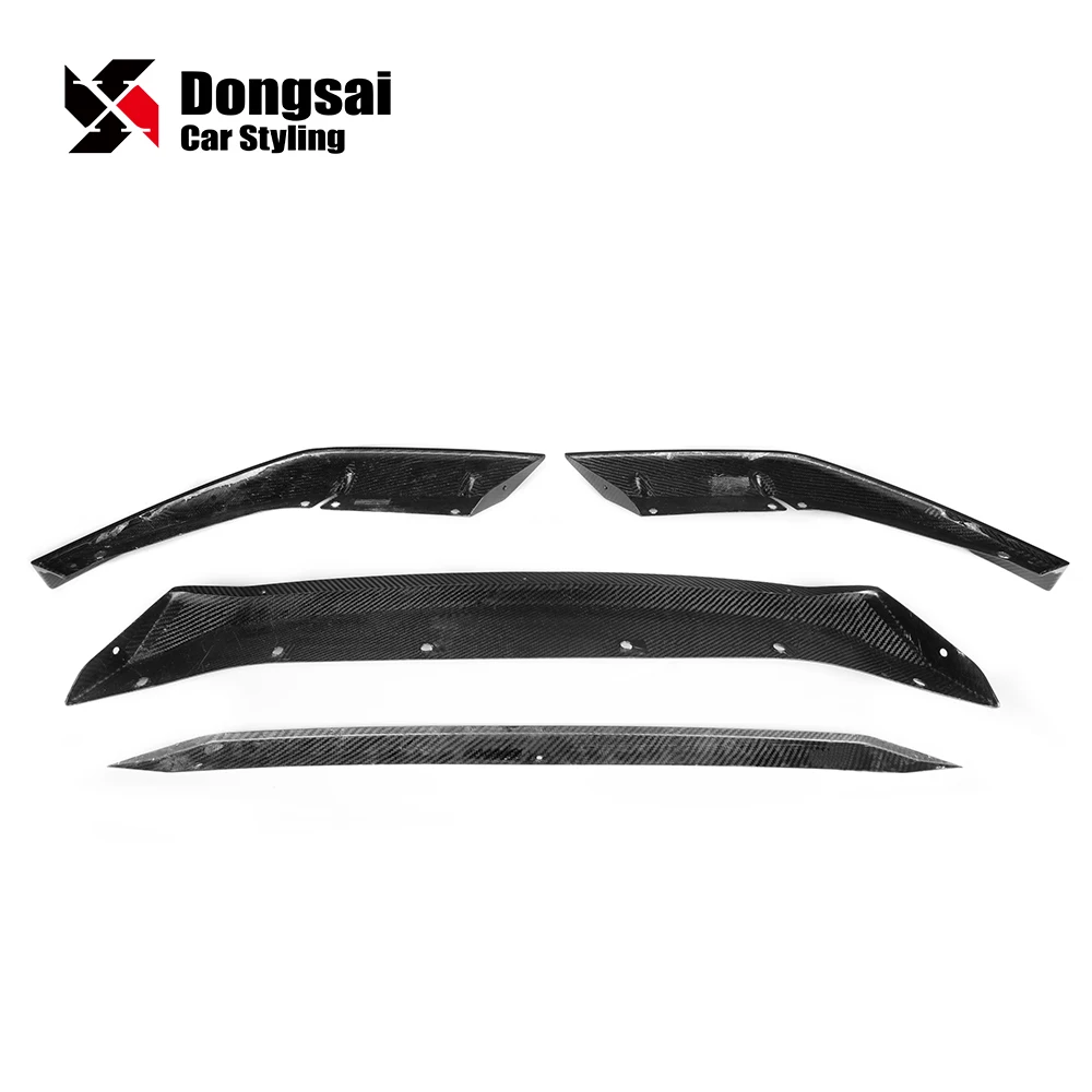 交換部品 M5 F90 2017-2020 カーボンファイバー フロント リップ