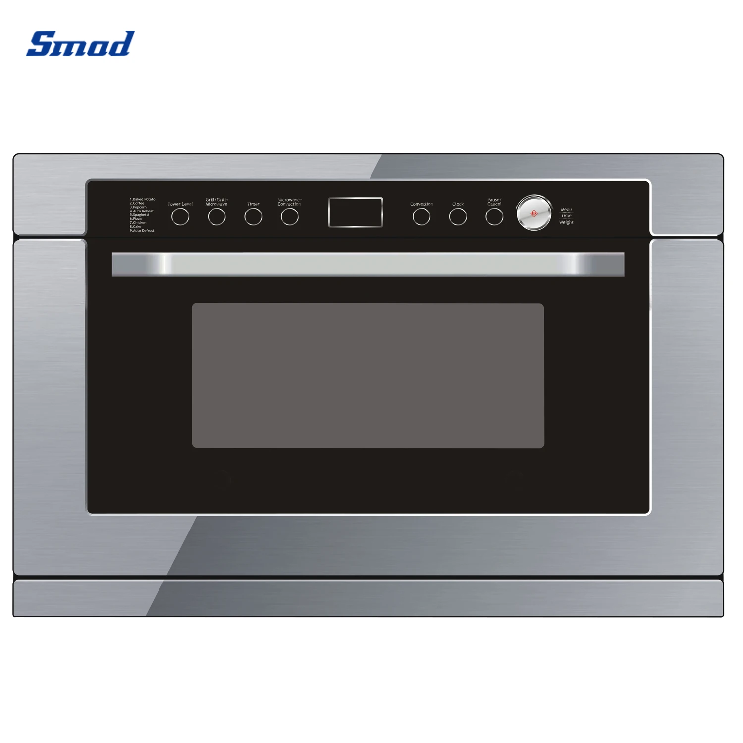 23L 900W Inox Digital Control Built in Grilling Microwave Oven with Handle  - China Built in Microwave Oven and Microwave Oven with LED Display price