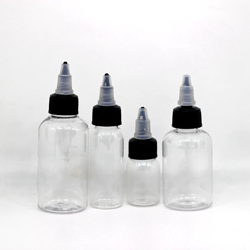 120ml 4oz Plastic Dispensing Bottles Lab Dropping Bottles Boston Round ...