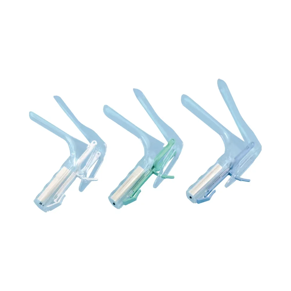 Disposable Plastic Sterile Vaginal Speculum with LED Light Source Surgical Instruments for American Diagnostic Use Proctoscope