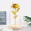 White wooden bottom Golden gold foil flower