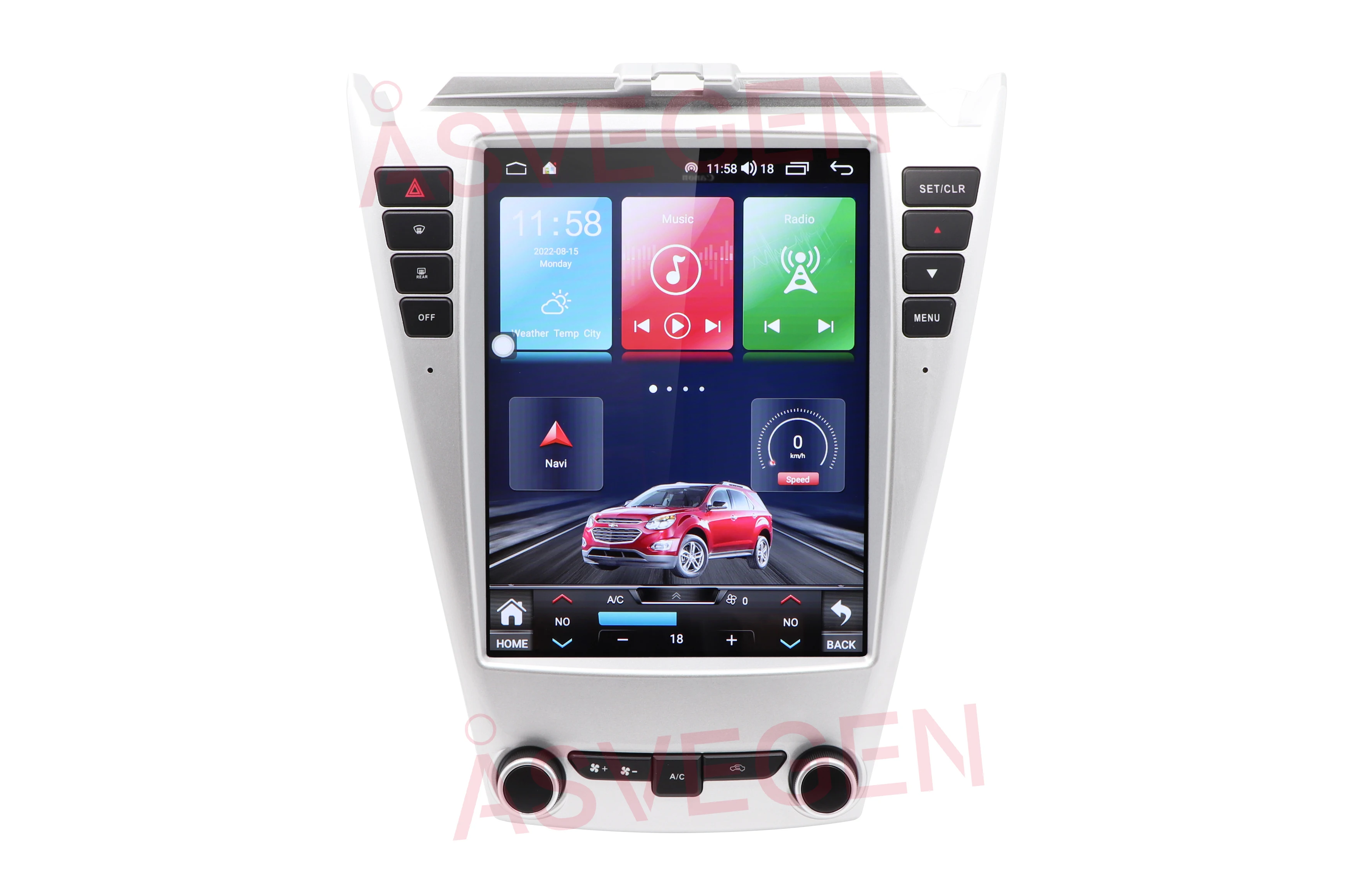 Android 12  9.7" for Chevrolet Equinox GMC Terrain Denali 2010-2016 With Car DVD Radio Video Player With  GPS Navigation