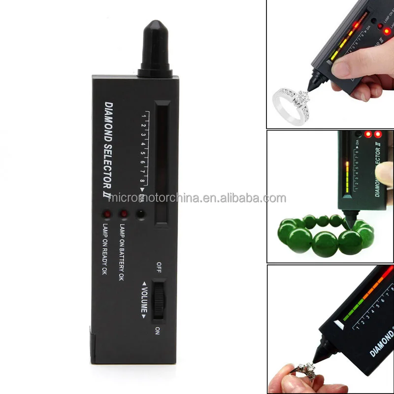 Portable Jewelry Diamond Tester Selector Ii V2 Gemstone Platform Jeweler Led Tool,Jewelry