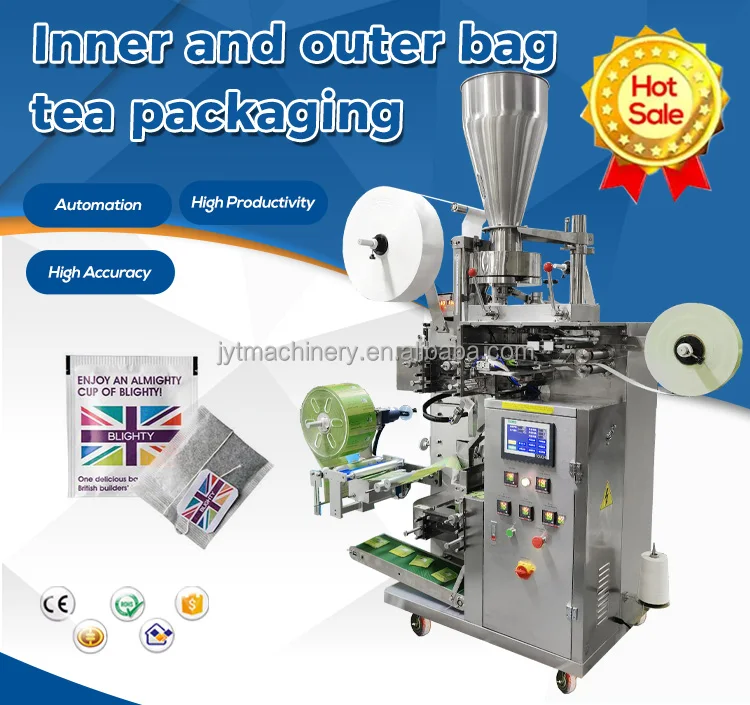 Fully Automatic Black Tea Oolong Tea Filter Paper Tea Bag Packing Machine Small