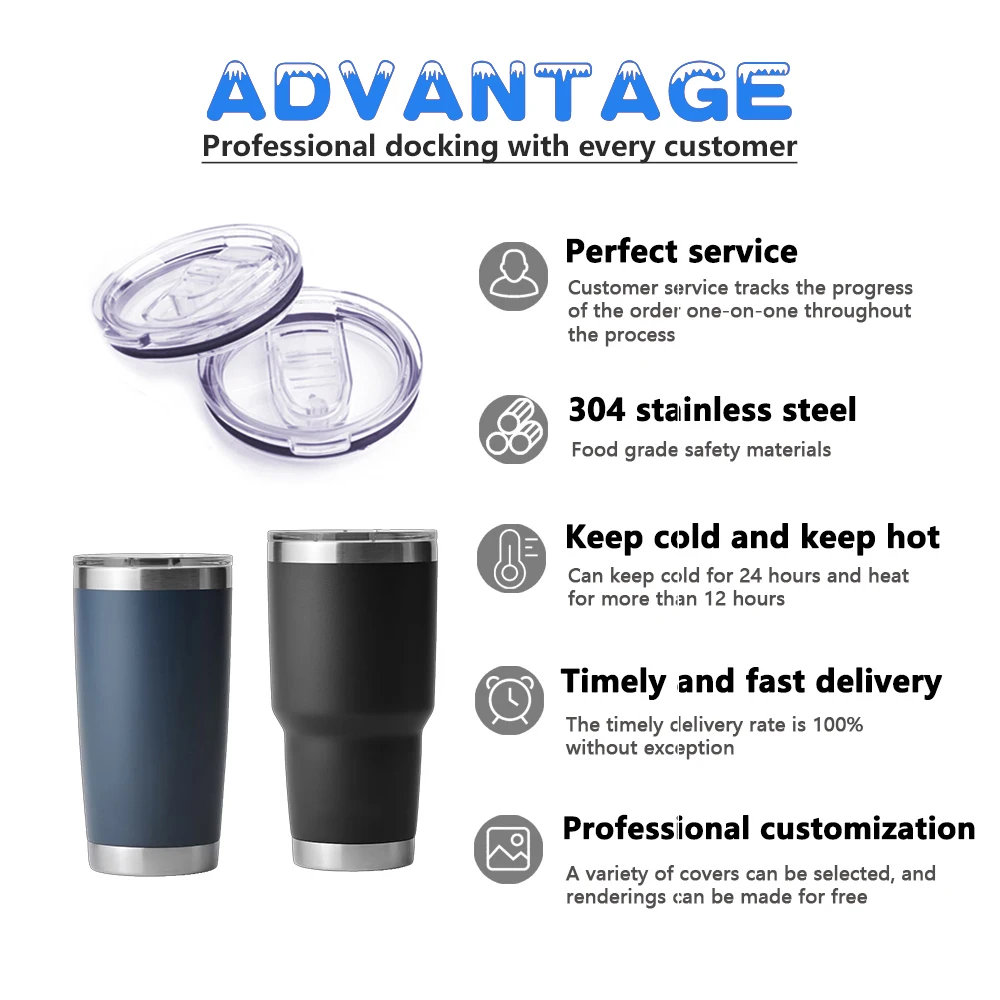 Hot Selling Travel Mug 30oz 20oz Tumbler Coffee Cups Stainless Steel Thermo Cup 30 Ounces Original Tumblers Vasos Custom Logo