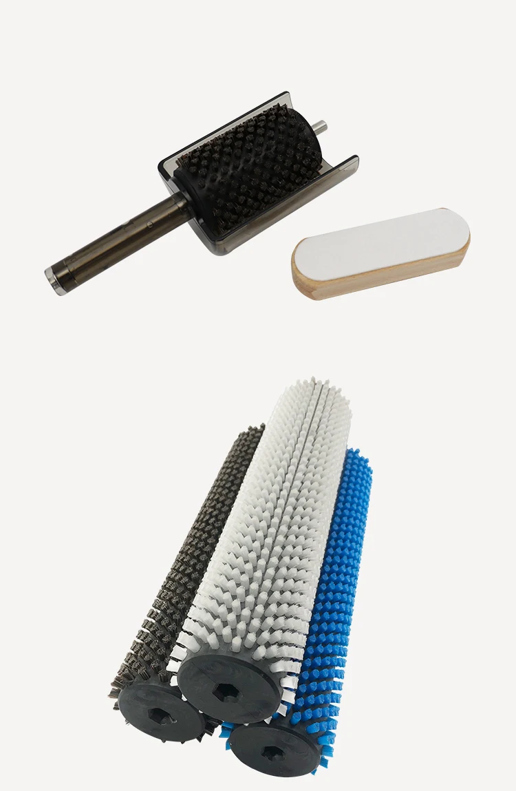 4pcs 100mm 300mm Brass Nylon Horsehair Steel Ski Snowboard Wax Roto