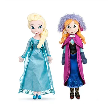 Frozen Adventure Elsa Princess Anna Plush Toys Dolls Spot Wholesale