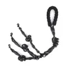 Black 1 tow 3 Leash